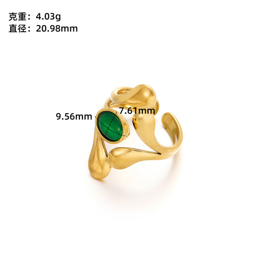 R282: Premium Stainless Steel Finger Ring