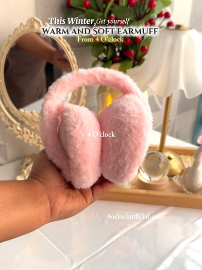 Winter Earmuffs: Pink