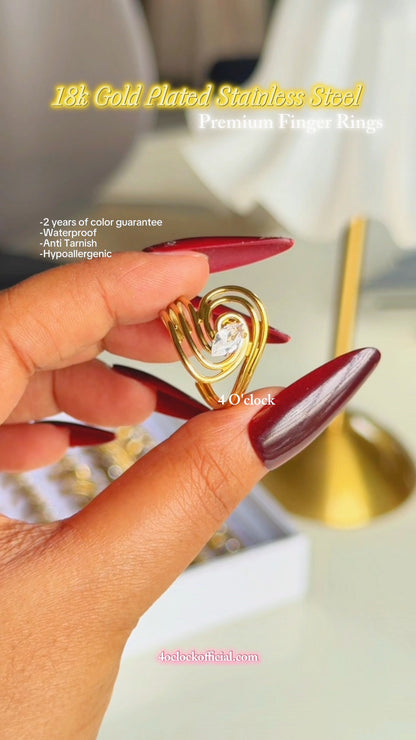 R397: Premium Stainless Steel Finger Ring