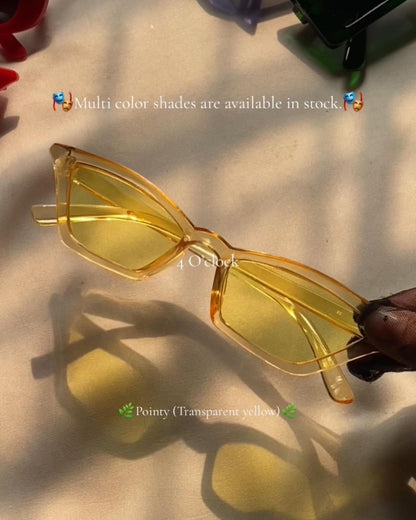 Yellow Sunglasses: Pointy