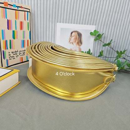 Aurelia Eclipse Handbag: Gold