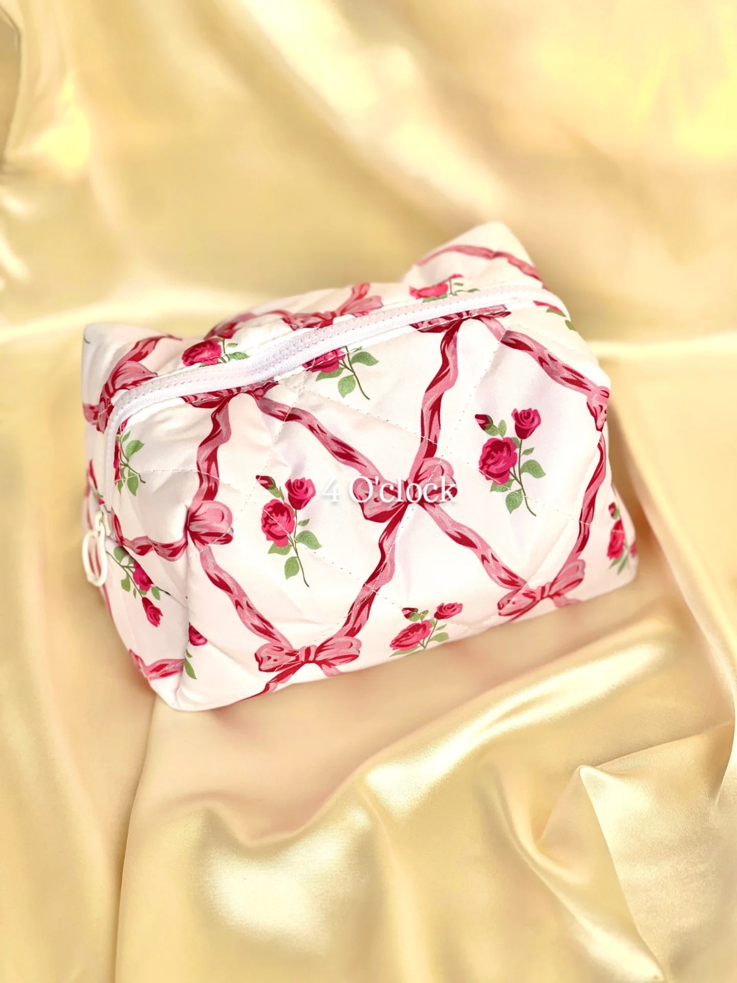 🎀 39.Pinteresty Makeup Bag: Big Butterfly Pink 🫧