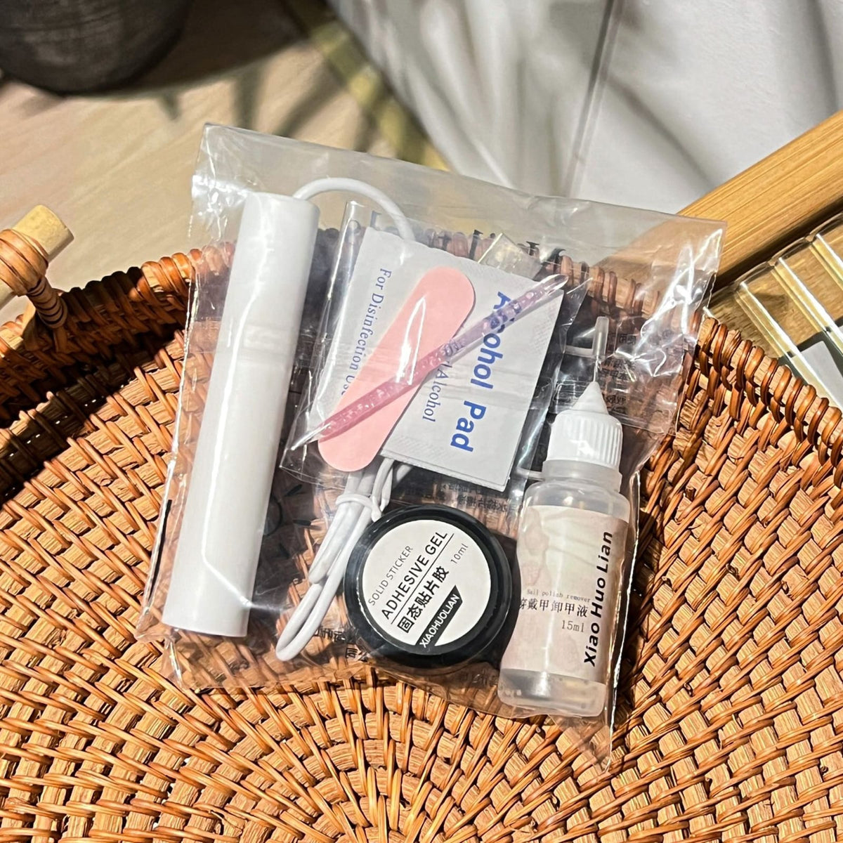 Solid Nail Glue Gel Kit