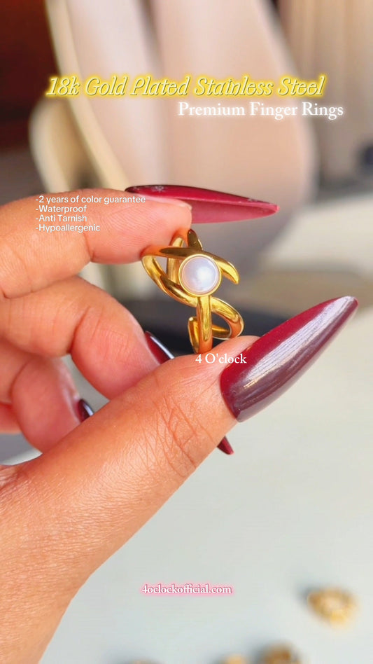 R420: Premium Stainless Steel Finger Ring