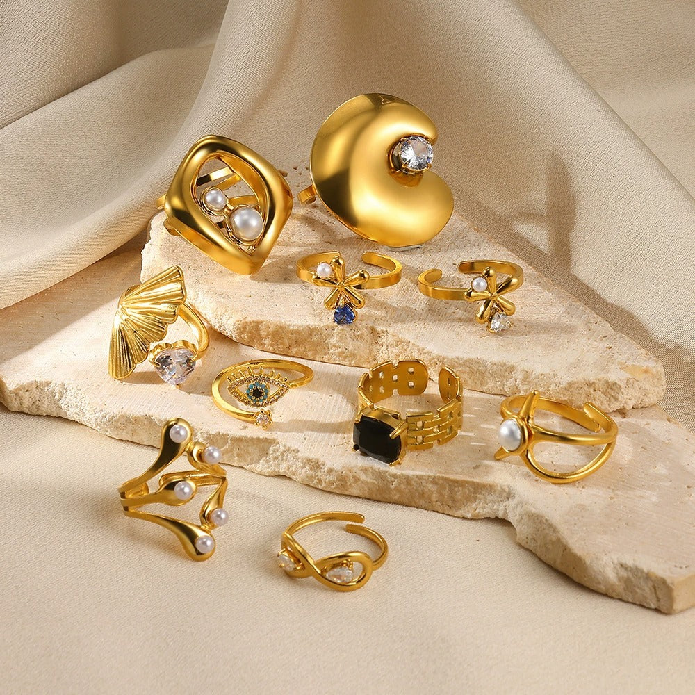 R380: Premium Stainless Steel Finger Ring