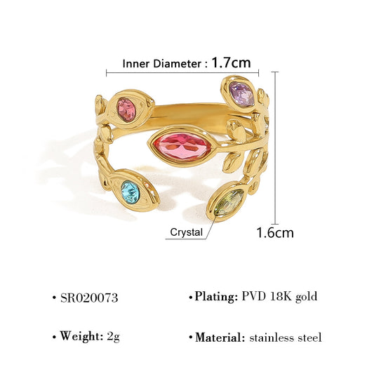 R270: Premium Stainless Steel Finger Ring