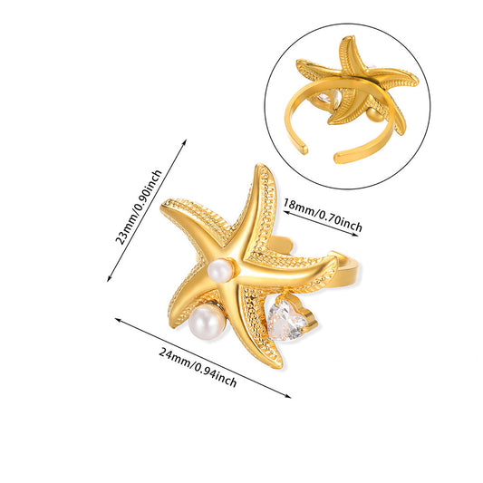 R352: Premium Stainless Steel Finger Ring