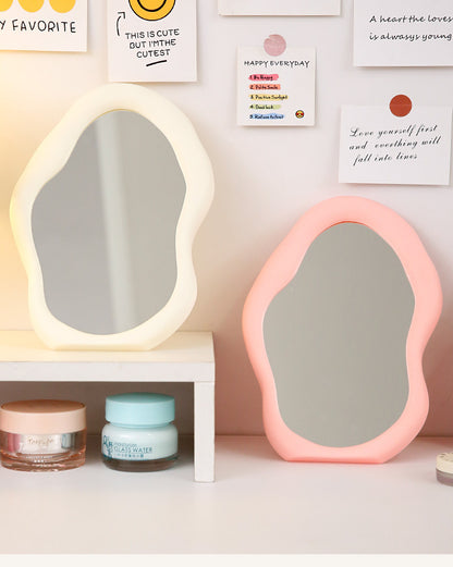 Pinteresty Cloud Wall/Table Mirror: White
