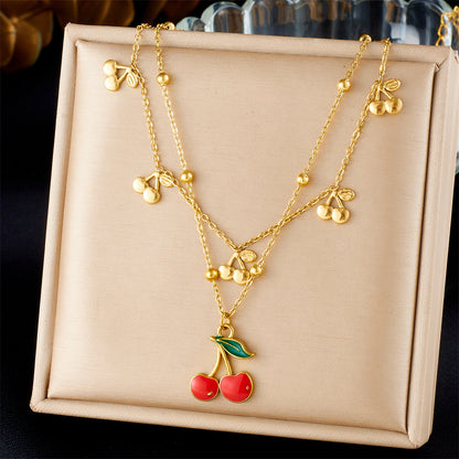 CN01: 18K Gold Plated Premium Stainless Steel Charm Necklace