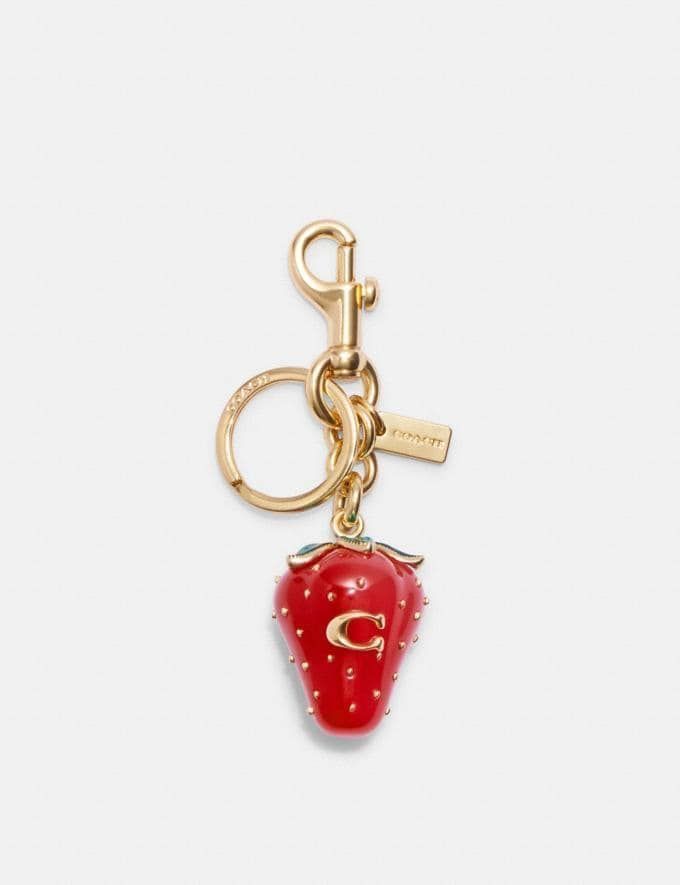 Strawberry Bag Charms