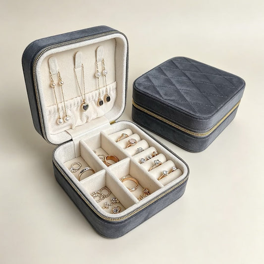 OG19: Small Jewellery Box: Blue Grey