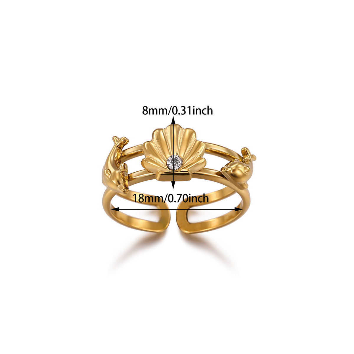 R375: Premium Stainless Steel Finger Ring