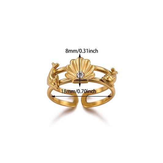 R375: Premium Stainless Steel Finger Ring