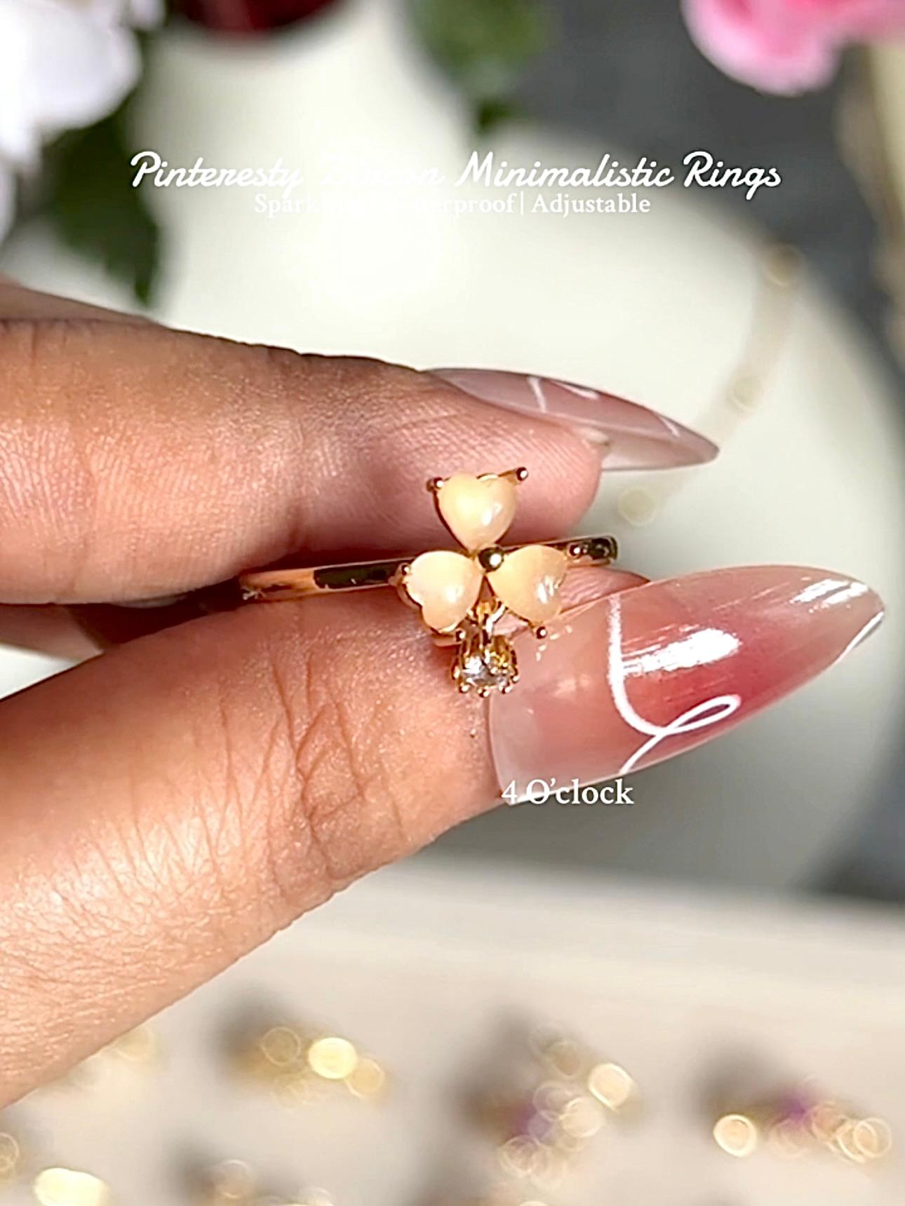 R04: Stainless Steel Zircon Minimalistic