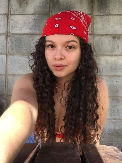 ✨90’s Bandana: Blood Red💗
