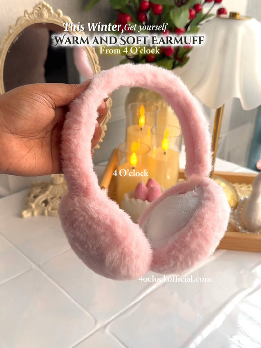 Winter Earmuffs: Pink