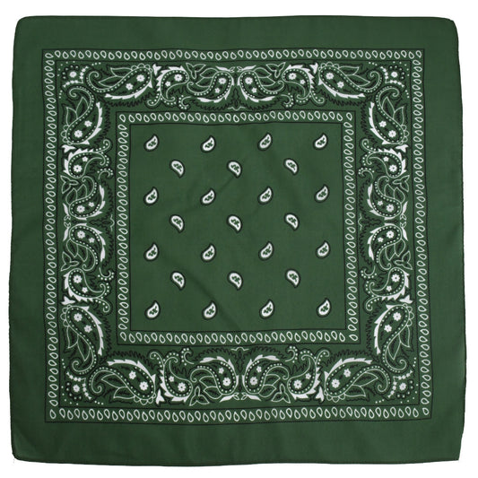 Bandana09: 90’s Bandana: Dark Green