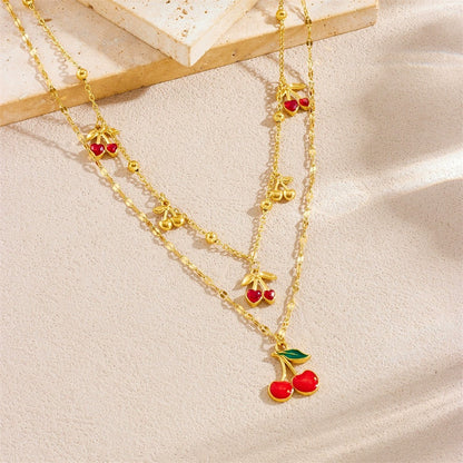 CN03: 18K Gold Plated Premium Stainless Steel Charm Necklace
