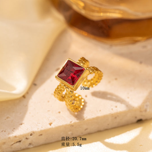 R288: Premium Stainless Steel Finger Ring