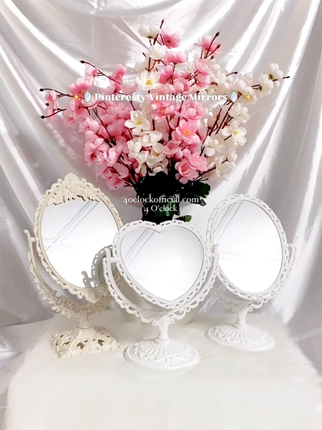 ✨🪞Vintage Mirrors: Heart Shape🪞✨