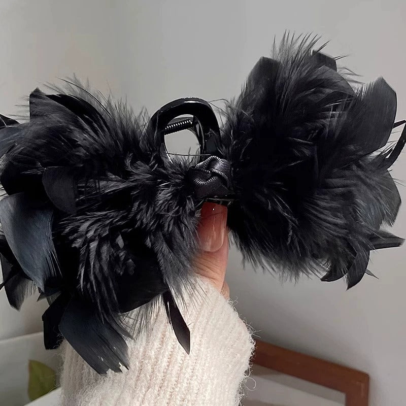 Cloud Feather Hairclaws: Black