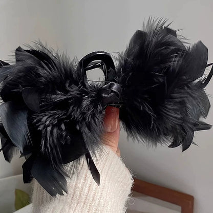 Cloud Feather Hairclaws: Black