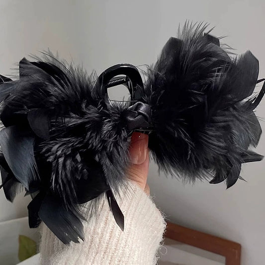 Cloud Feather Hairclaws: Black