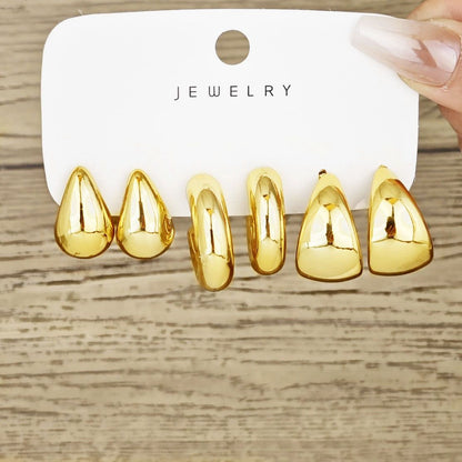 Golden Earrings sets: 02