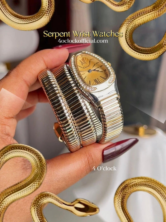 Serpentwatch05: Serpent Branded Dupe Wrist Watch (WITH BOX)