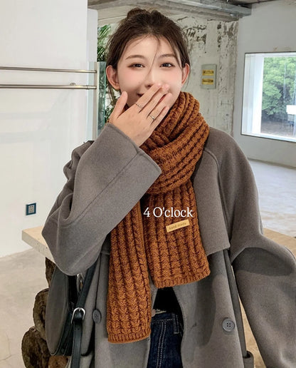 Mikasa-Inspired Muffler: Caramel