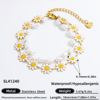 BN49: 18K Gold Plated Premium Stainless Steel Charm Bracelet