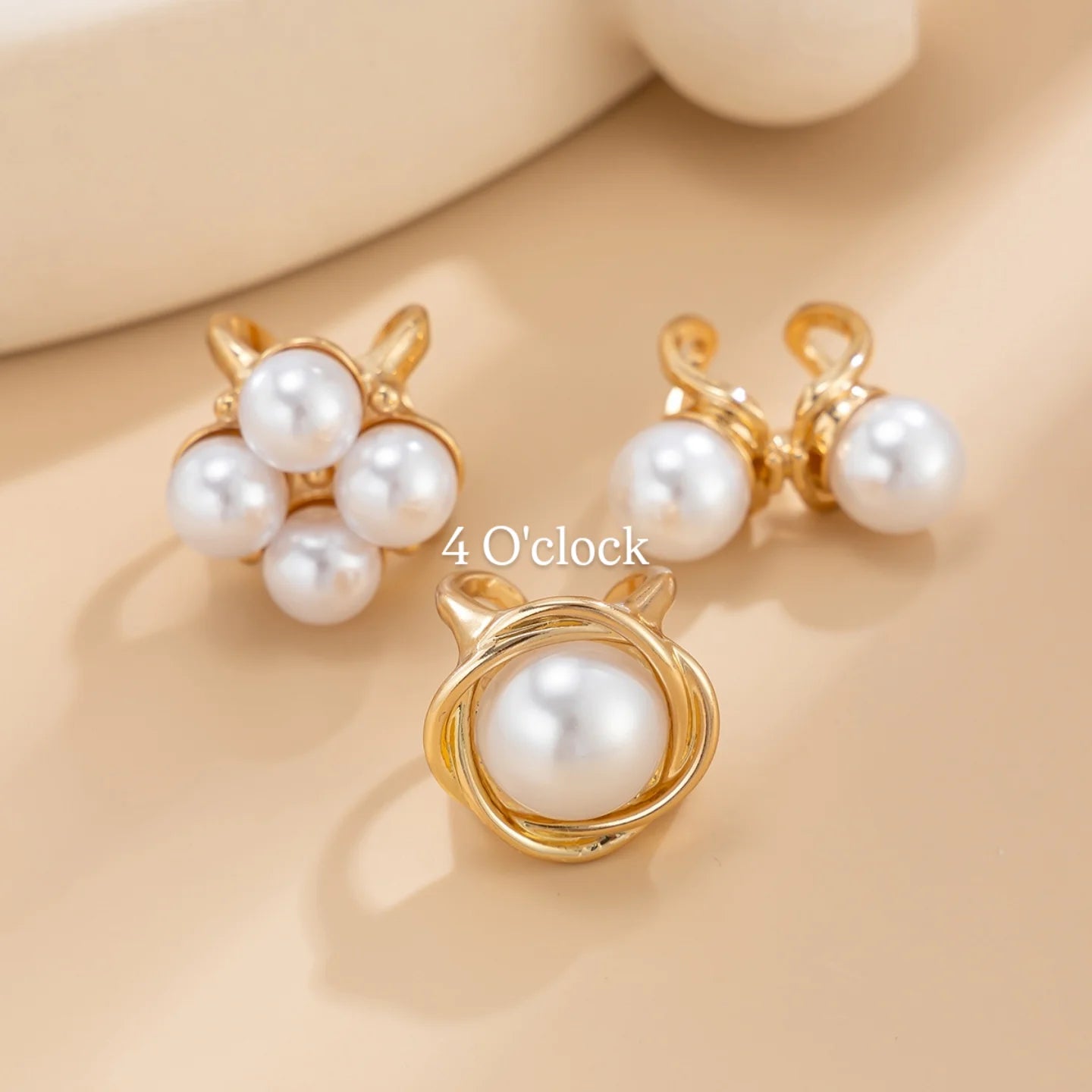 ✨RS85: Maximalistic Finger Ring Sets (Golden) - 3pcs (Adjustable-Non adjustable mixed sizes)