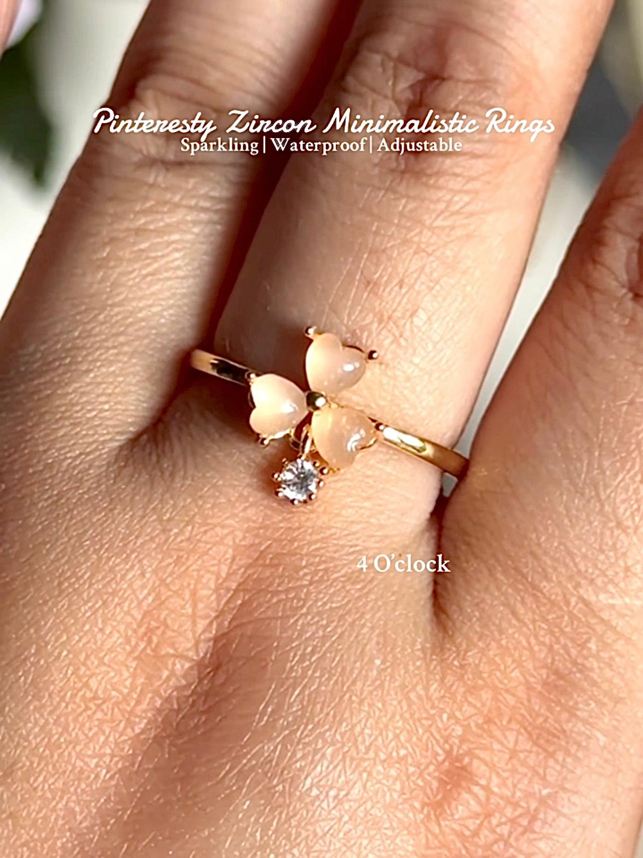 R04: Stainless Steel Zircon Minimalistic