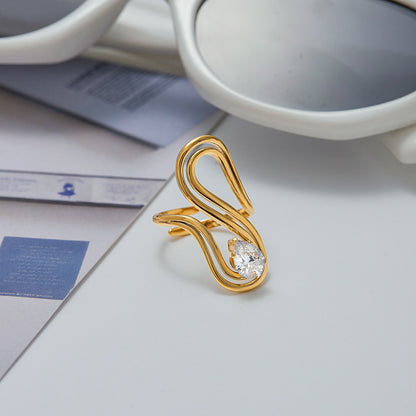 R327: Premium Stainless Steel Finger Ring