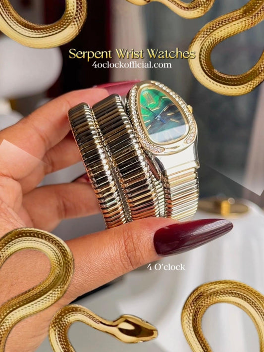 Serpentwatch07: Serpent Branded Dupe Wrist Watch (WITH BOX)