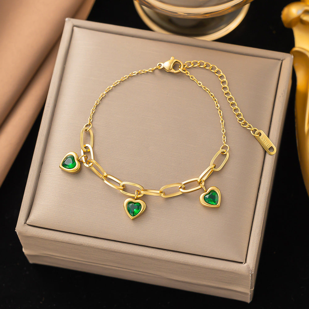 B95: 18k Gold Plated Stainless Steel Minimalist Bracelet