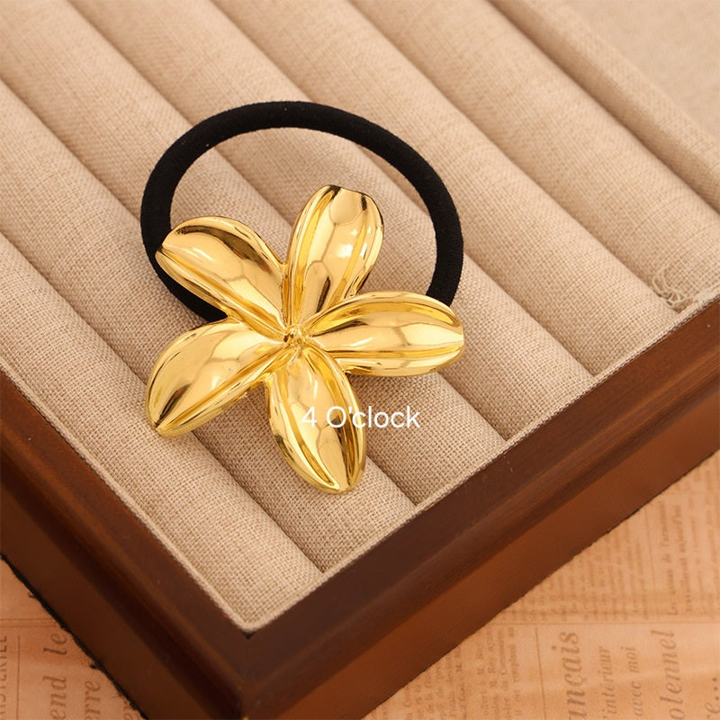 Pinteresty Chunky Hairband: Golden lilly