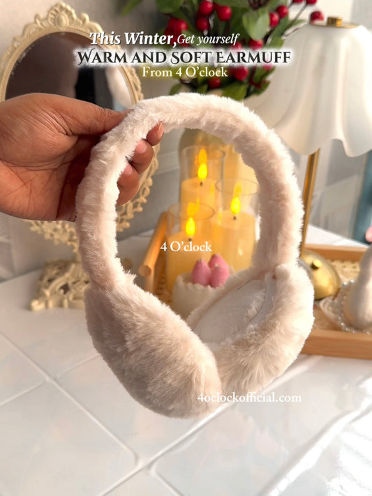 Winter Earmuffs: Beige