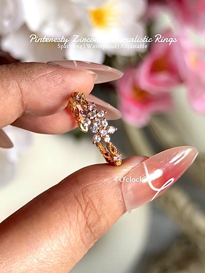 R33: Stainless Steel Zircon Minimalistic