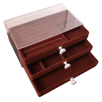 OG10: Big Jewellery Organiser: Brown