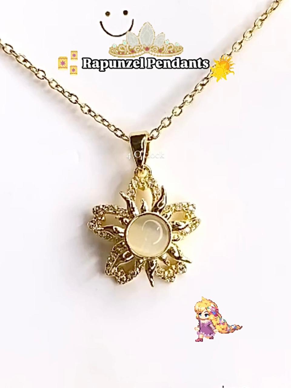 Disney Inspired Pendant: Flower Spinning🌺