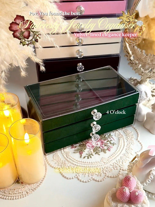 Big Jewelry Organiser: Dark Green