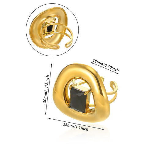 R363: Premium Stainless Steel Finger Ring