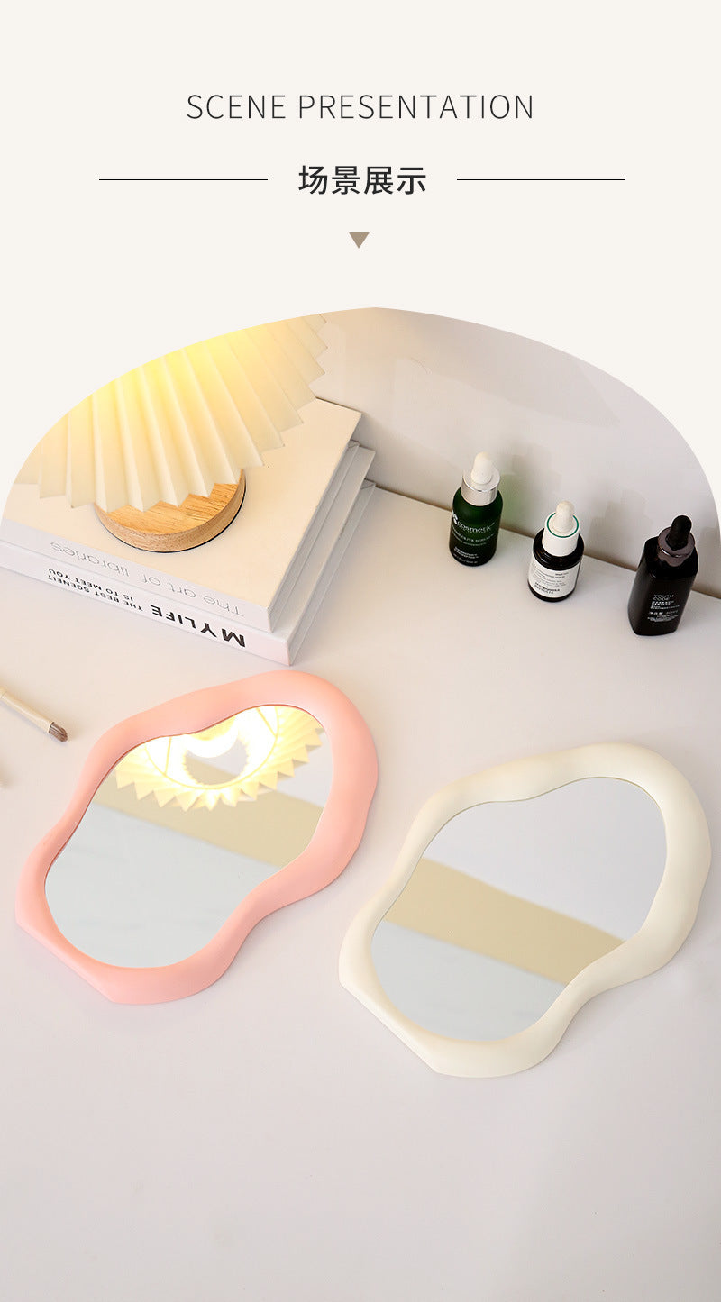 M22: Pinteresty Cloud Wall/Table Mirror: Green
