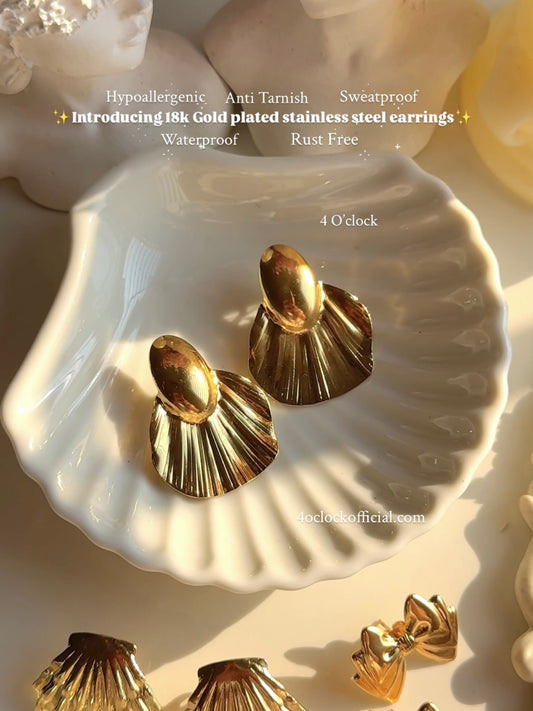 GE20: Stainless Steel Earrings: Empress