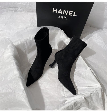 Seude Ankle Boots: Black, Dark Brown (PRE ORDER ONLY)