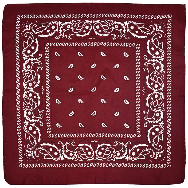 Bandana: Dark Maroon