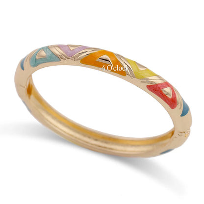 VC85: Vintage Victorian Enamel Bangles : Confetti