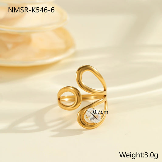 R328: Premium Stainless Steel Finger Ring