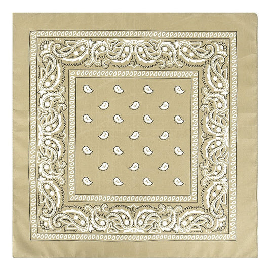 Bandana17: 90’s Bandana: Beige